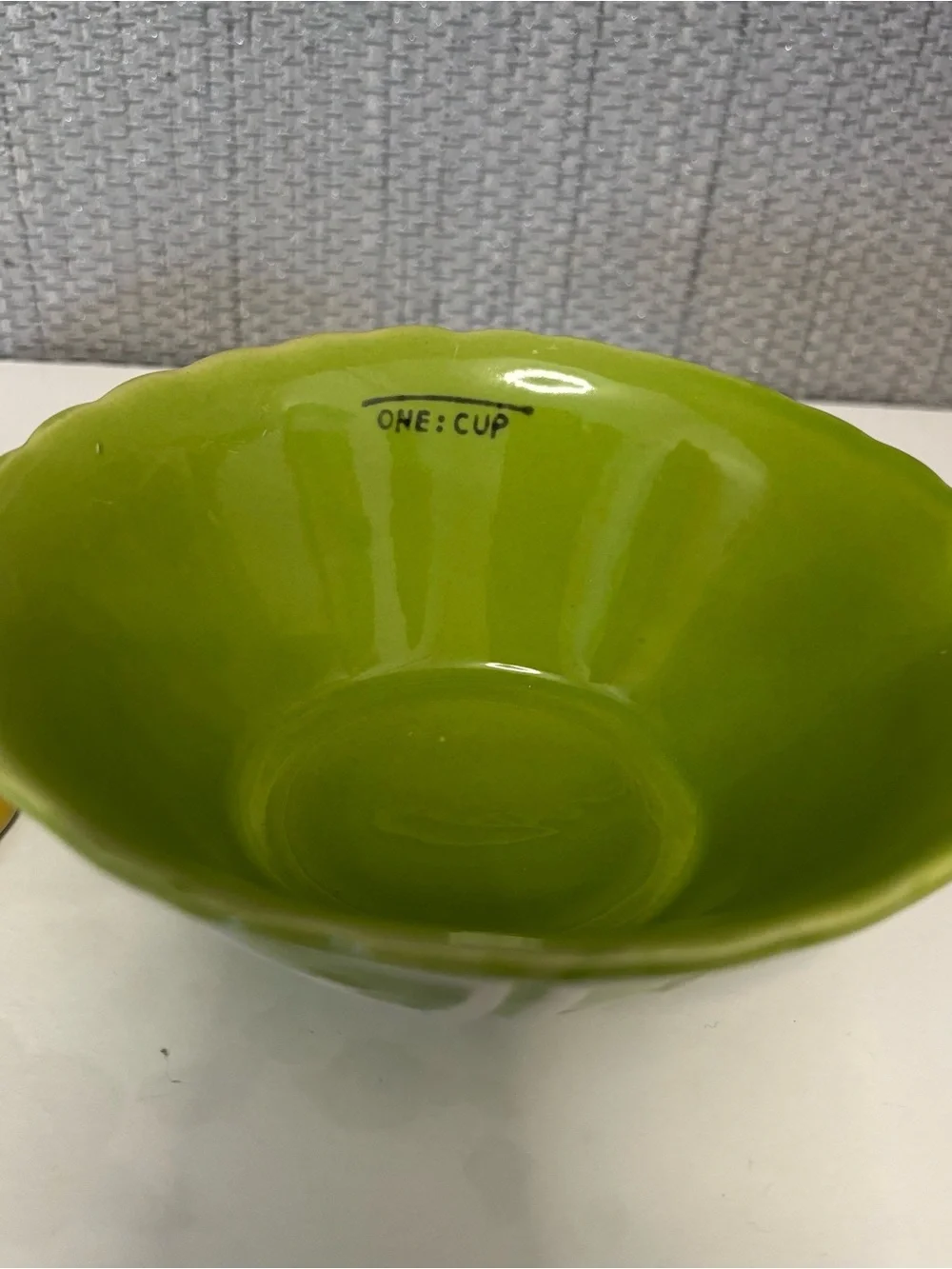 Vintage Pier 1 Ceramic Turtle Nesting Measuring Cups Set of 5 Baking Cooking
